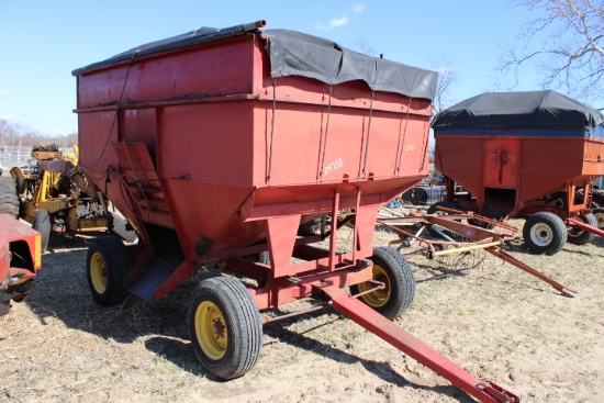 Gravity Wagon w/ Tarp, 10 Ton Running Gear