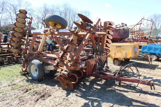 Krause 4924A 25' Rock Flex Wing Disc, Like New Tires, Rear Hitch