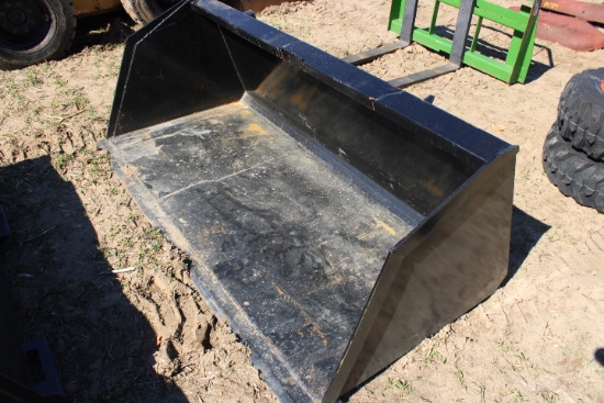 New Swict 78" High Volume Snow / Mulch SSL Quick Attach Bucket