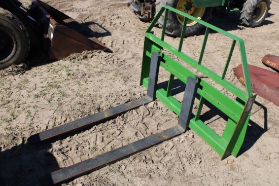 Kivel Pallet Forks, John Deere Quick Attach