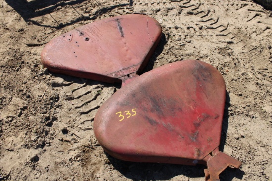 Pair Of IH Clamshell Fenders