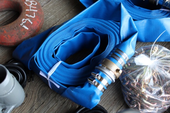 Blue Hose For Mustang Pump