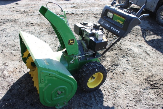 UNUSED John Deere 1032D Walk Behind Snowblower, Electric Start