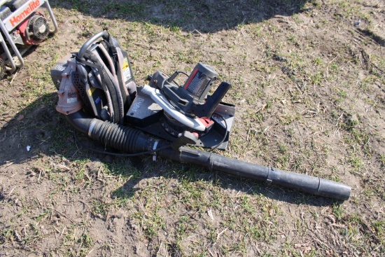Husqvarna Back Pack Blower & Saw
