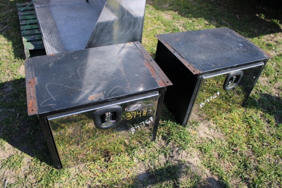 Pair Of Truck Toolboxes