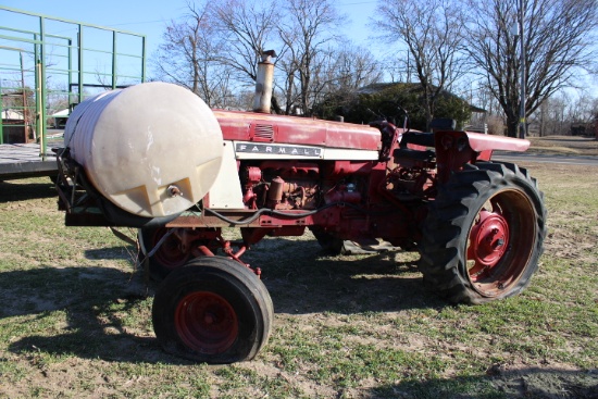 International 656 Diesel Tractor, Gear Drive, Dual Remotes, Non Running , A