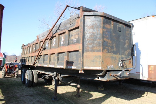 1980 SOU Steel Dump Trailer w/ Title