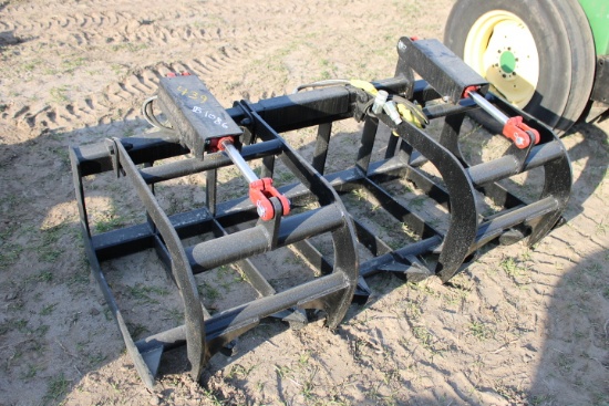 New Wildcat 68" Dual Cylinder Root / Brush Grapple, Universal Quick Attach,