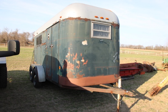 Livestock Trailer w/ No Title, Nice Tires