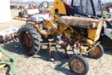 International Cub Antique Tractor w/ Cultivators, New Seat Cushions & Front