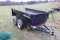 2012 Brimar 5x10 Hydraulic Dump Trailer, Uses One Set of Tractor Remotes, 1