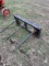 Heavy Duty 3 Prong Bale Spear, Universal SSL Quick Attach