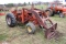 Allis Chalmers 170 Landhandler Tractor w/ Loader, Gas Engine, Dual Remotes,