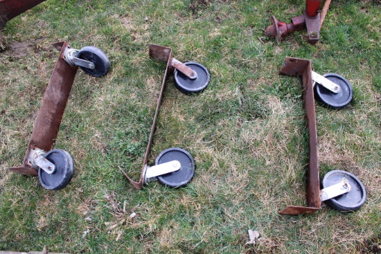 (3) Sets Of Caster Wheels