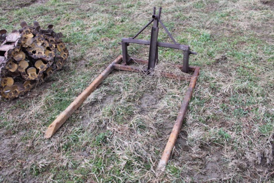 3pt Round Bale Carrier