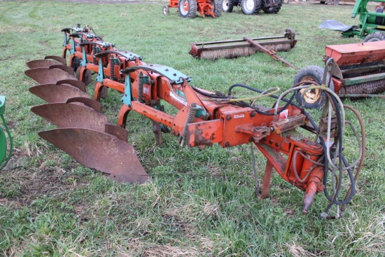 Kvernland BC 5x Spring Reset Plow, Good Plows, Missing One Coulter Wheel