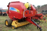 New Holland BR7060 Round Baler w/ Net Wrap, Crop Cutter, Wide Pickup Head,