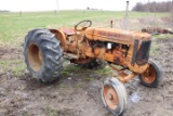 Allis Chalmers D14 Antique Tractor, Gas Engine, Wide Front, 3pt Hitch, Not