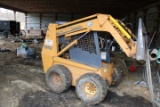 Case 1845C Grey Cab Skid Steer, OROPS, Aux Hydraulics, Cummins 4 Cyl Diesel