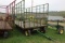 18' Hay Wagon On John Deere Running Gear, Rear Gate