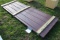 23 Sheets Of 10' Brown Metal Roofing, Sold By The Linear Foot 230 Times The