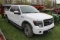 White 2014  Ford F150 4 Door Pickup, Gas, Runs Rough But Drove In To Sale,