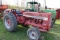 International 656 Gas Utility Tractor w/ Like New Firestone 16.9-30 Tires &