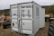 New 8'x9' Storage Container w/ Side Door & Window