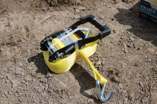 New 2" x 27' Ratchet Strap
