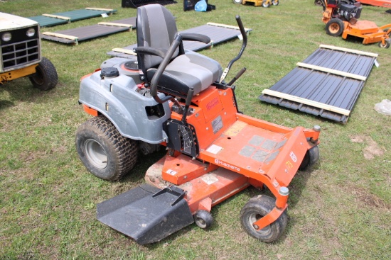 Husqvarna EZ4824 Zero Turn Mower, 24 HP V Twin Gas Engine, 48" Cut, Only 34