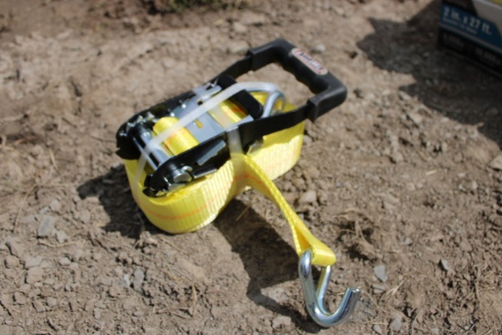 New 2" x 27' Ratchet Strap