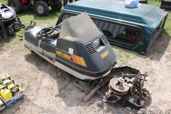 Skidoo Elon Snowmobile, Parts
