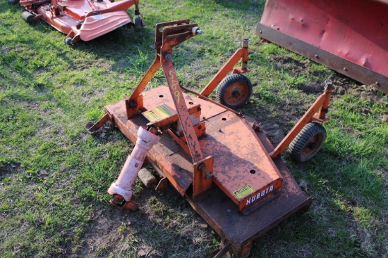 Kubota 4' 3pt Finish Mower