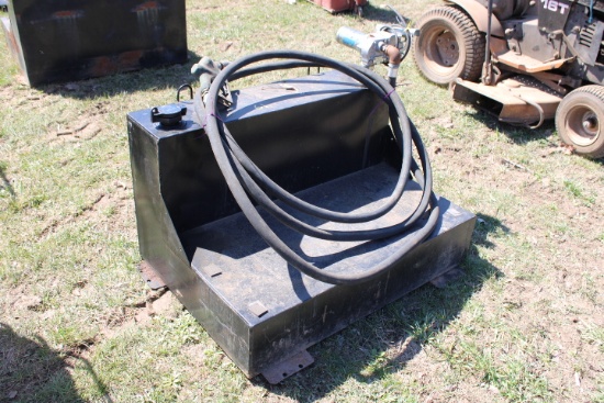 L shaped Fuel Tank w/ Electric Pump