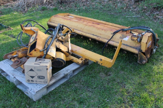 Hydraulic Flail Mower Off Tractor