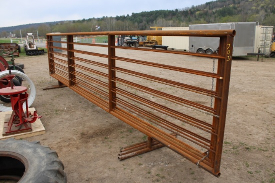 (4X) 24' Heavy Duty Fence Panels, Sold By The Piece Times 4