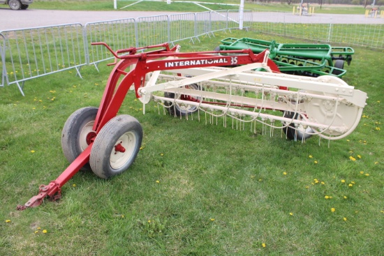 International 35 Dolly Wheel Hay Rake