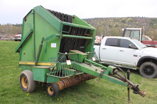 John Deere 510 Round Baler, Used Last Year