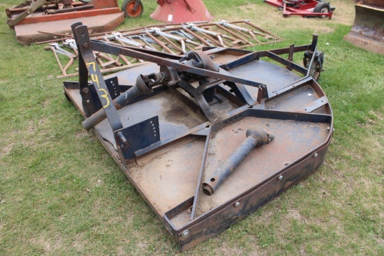 6' 3pt Mower w/ Slip Clutch