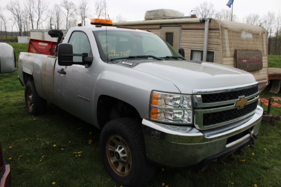 2012 Chevy 1500 4x4 Pickup Truck w/ Boss V Plow, 61K Miles, Gas, Automatic,