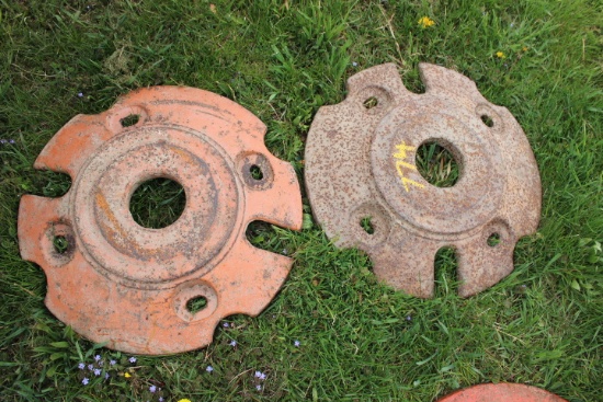 (2x) Allis Chalmers Wheel Weights, Sold By The Piece Times 2