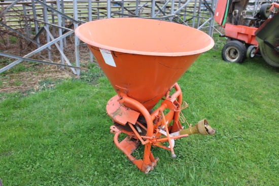 3pt Orange Fertilizer Spreader