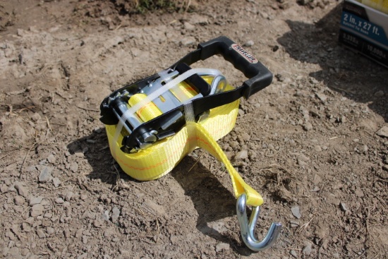 New 2" x 27' Ratchet Strap
