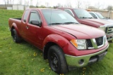 2008 Nissan Frontier Pickup Truck, Runs & Drives, 5 Speed Manual, Trailerd