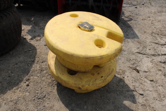Pair Of John Deere 12" Wheel Weights