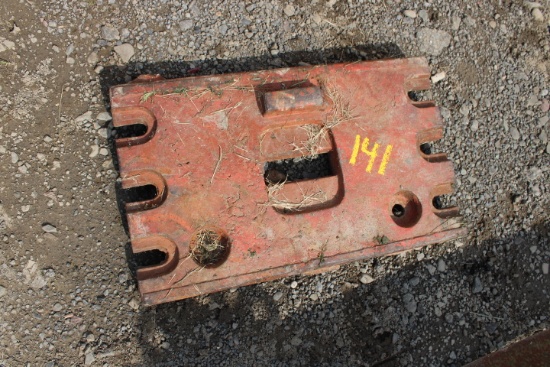 Case 30 Series Front Slab Weight