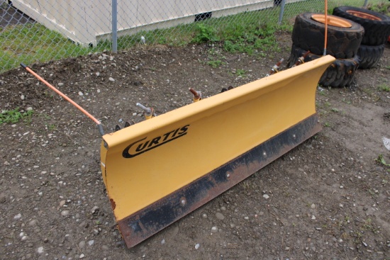 Curtis 72" Pin On Manual Angle Blade, Very Low Use