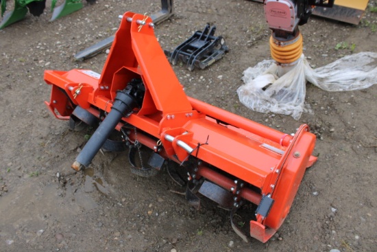 Unused Cherokee TC-60 5' 3pt Rototiller