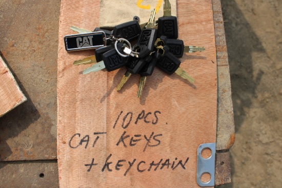 10 Piece Cat Equipment Key Set
