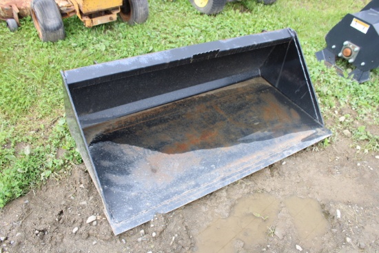 Swict 60" SSL GP Bucket, Universal Skid Steer Quick Attach